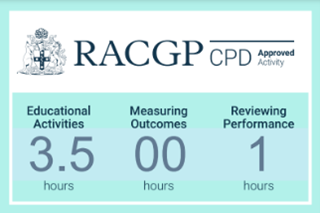 RACGP 6 CPD Points badge